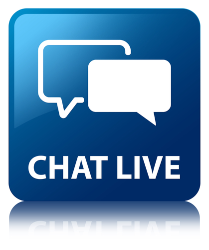 live chat button